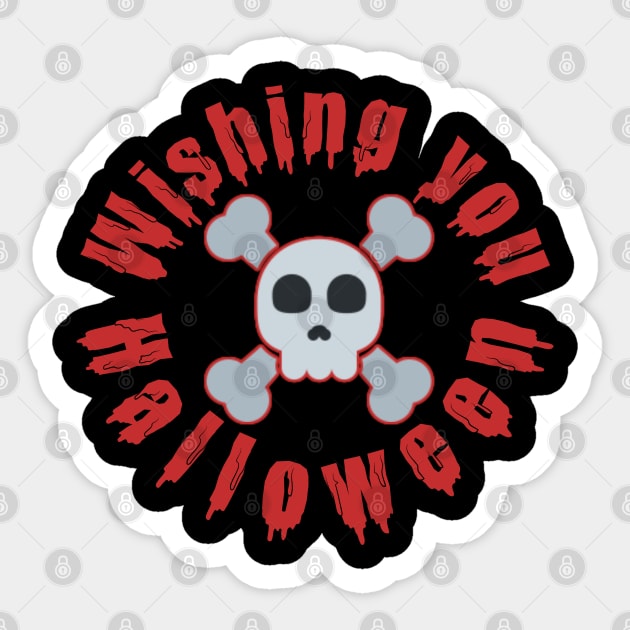 Halloweentee Sticker by MICRO-X